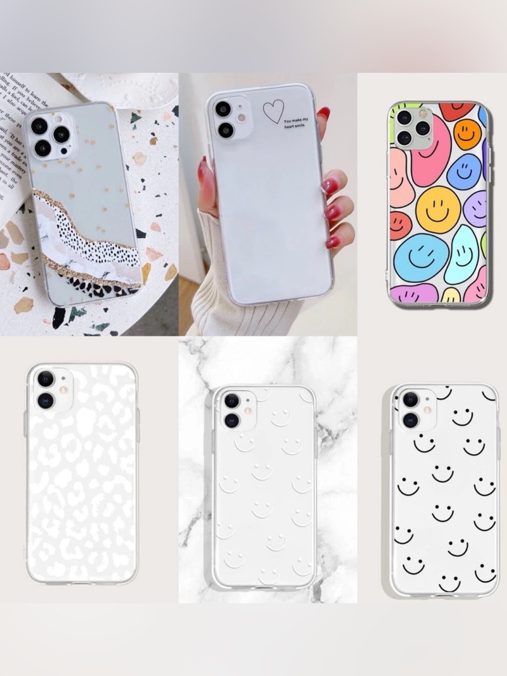📱6 Rubber iPhone 13 Pro Max Cases 📱